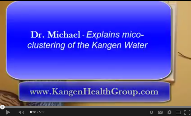 microcluster kangen water