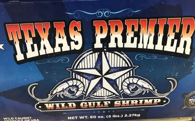 Gulf shrimp, Texas premier shrimp