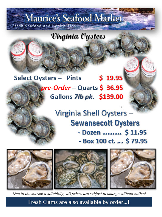 oysters,virginia oysters