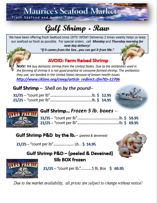 gulf shrimp
